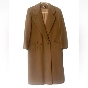 Fog By London Fog Vintage Camel Wool Coat 8